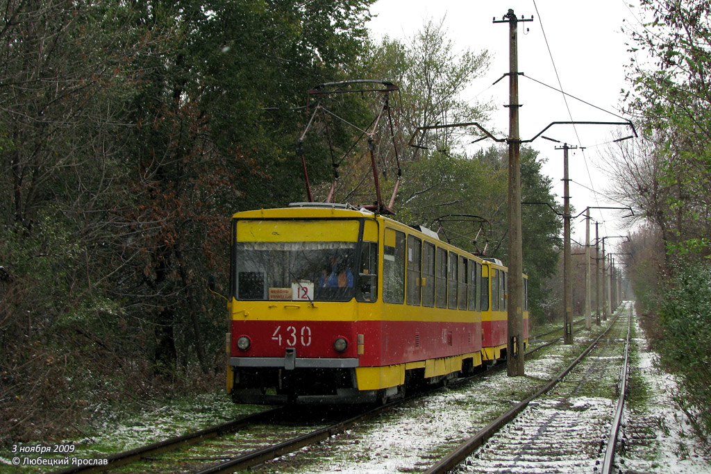 Запорожье, Tatra T6B5SU № 430