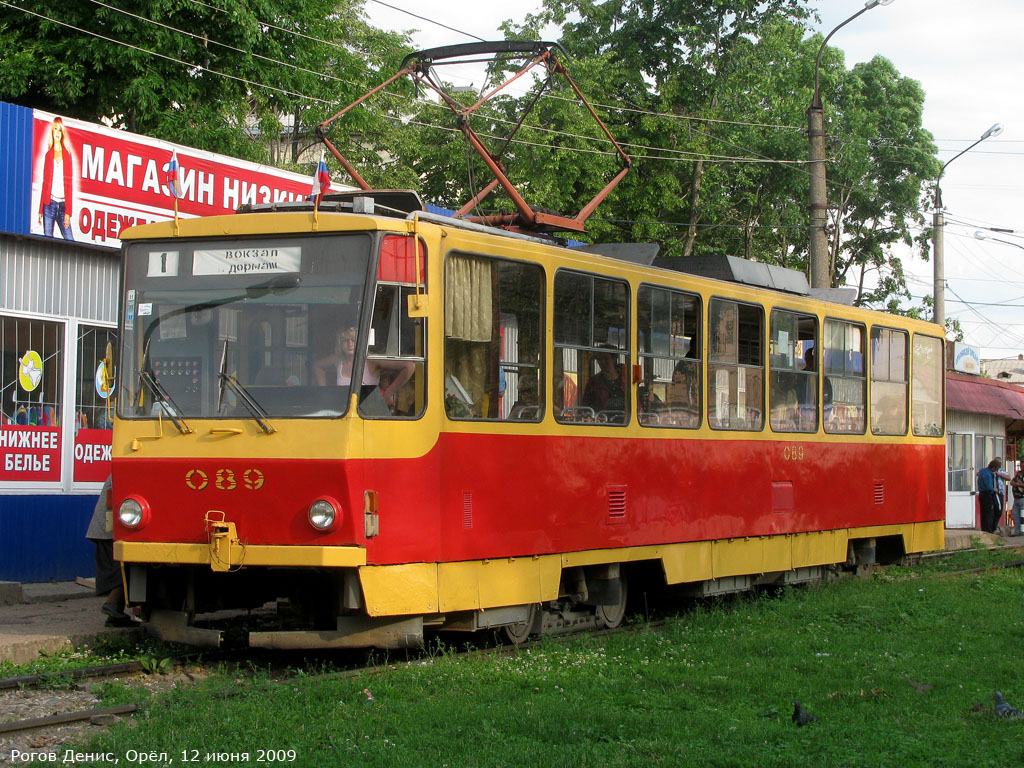 Орёл, Tatra T6B5SU № 089
