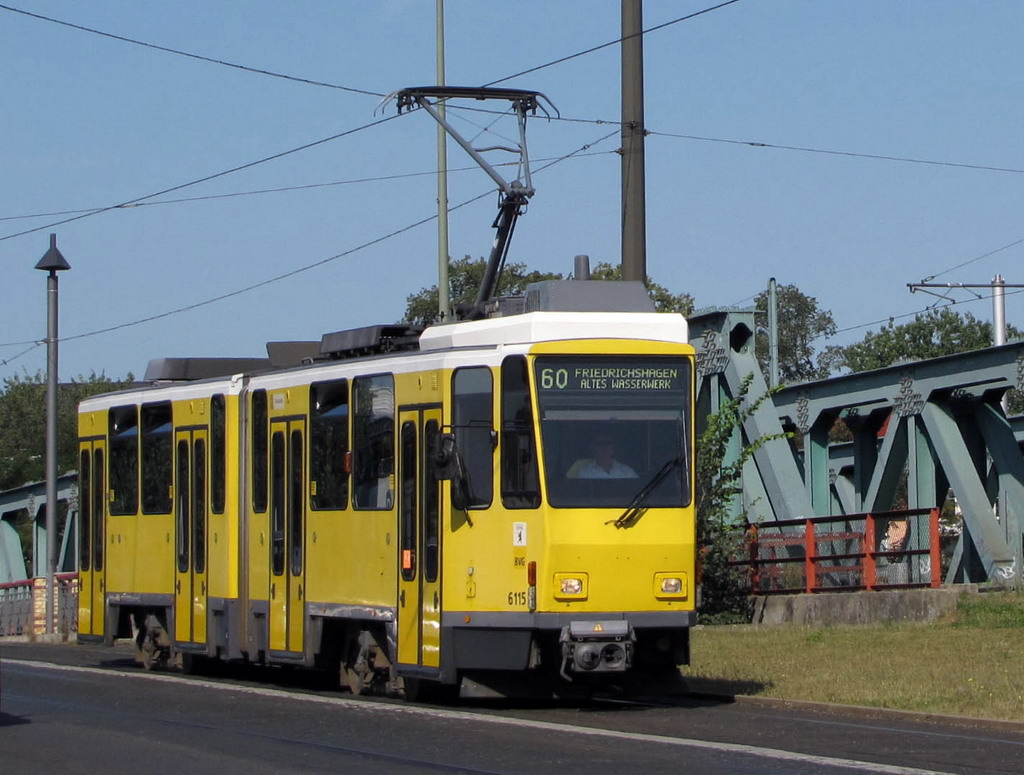 Берлин, Tatra KT4DM № 6115