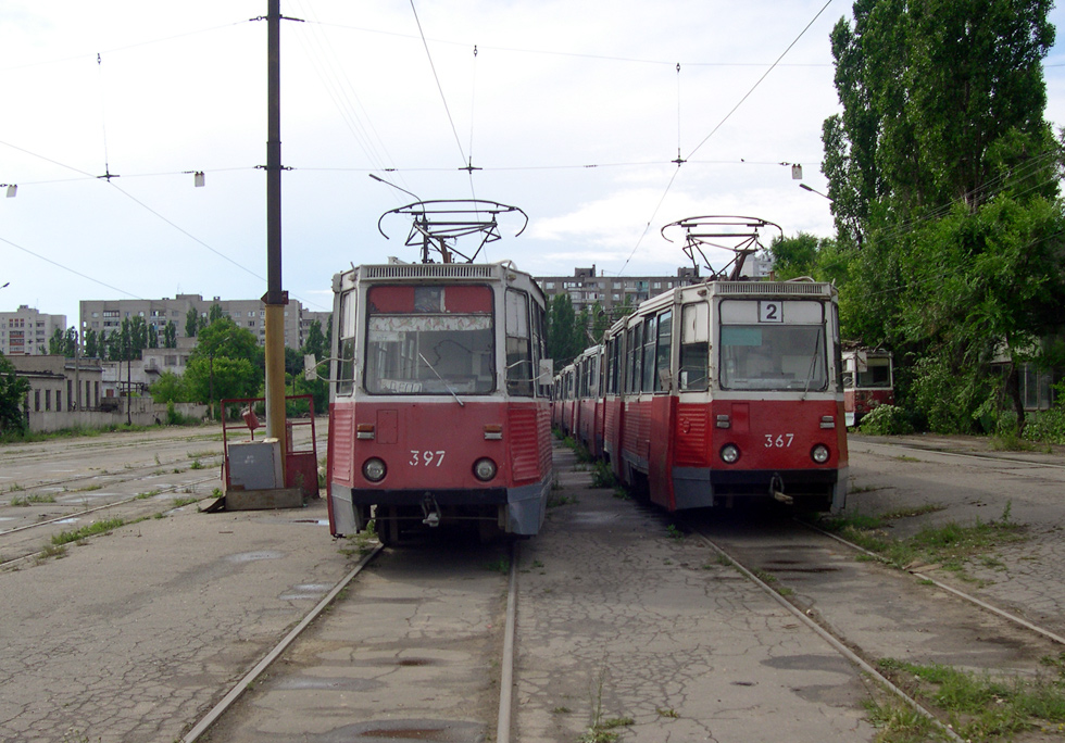 Воронеж, 71-605А № 397; Воронеж, 71-605 (КТМ-5М3) № 367