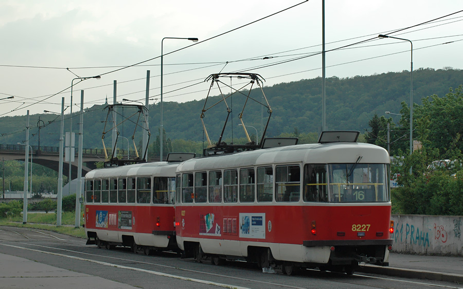 Praga, Tatra T3R.P Nr. 8227