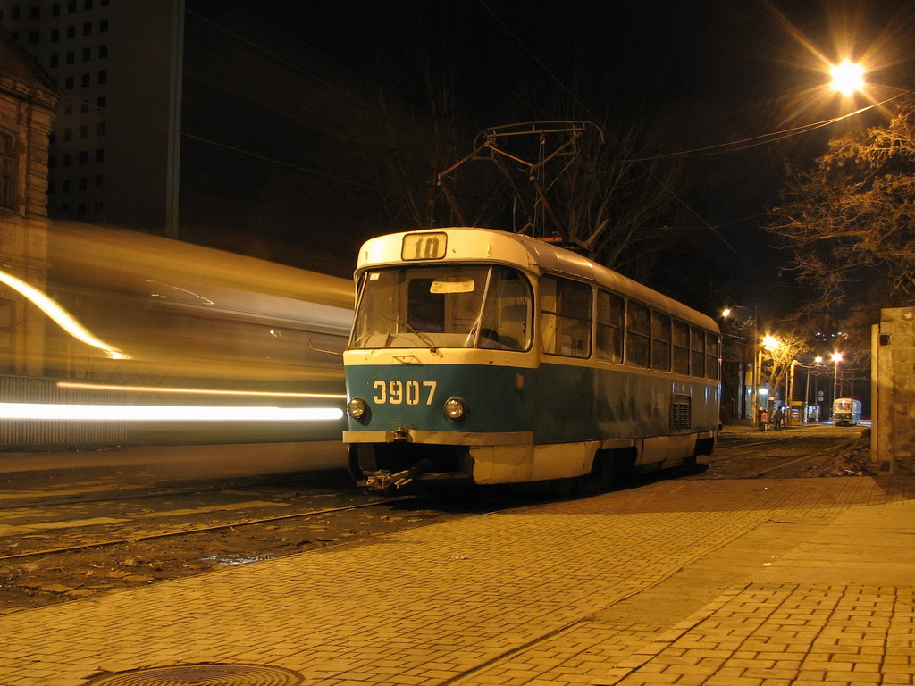 Donetsk, Tatra T3SU (2-door) # 3907