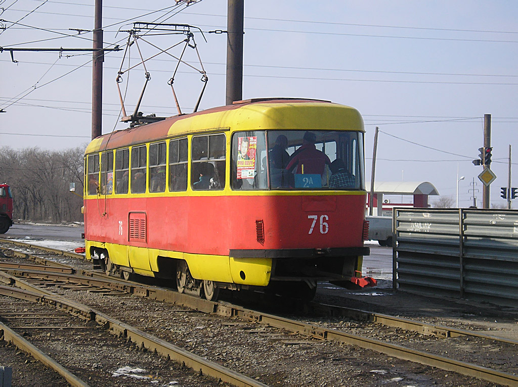 Волжский, Tatra T3SU (двухдверная) № 76