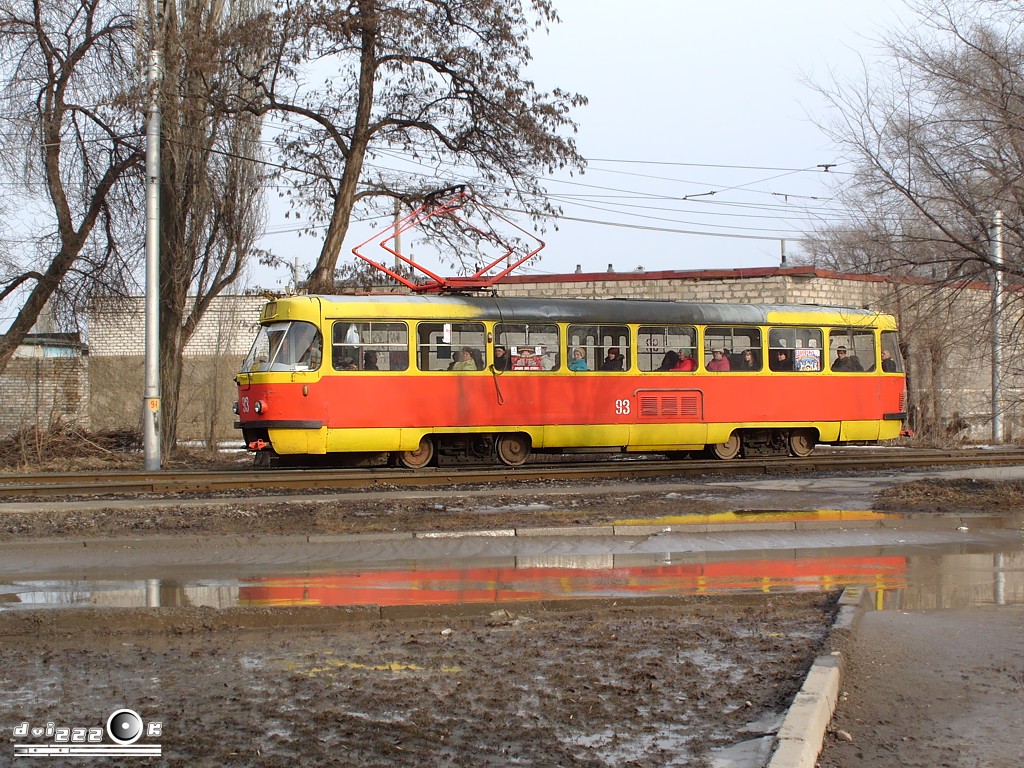 Волжский, Tatra T3SU № 93