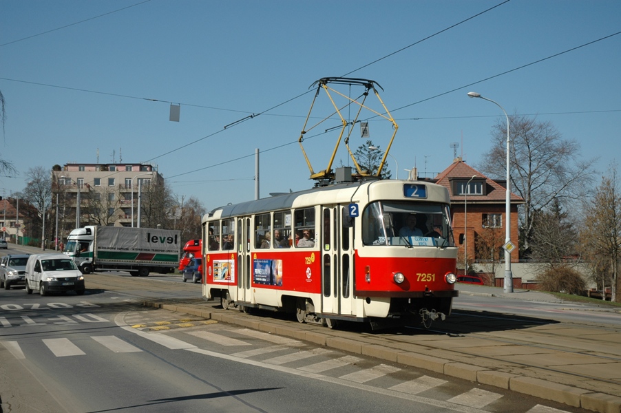 Прага, Tatra T3SUCS № 7251