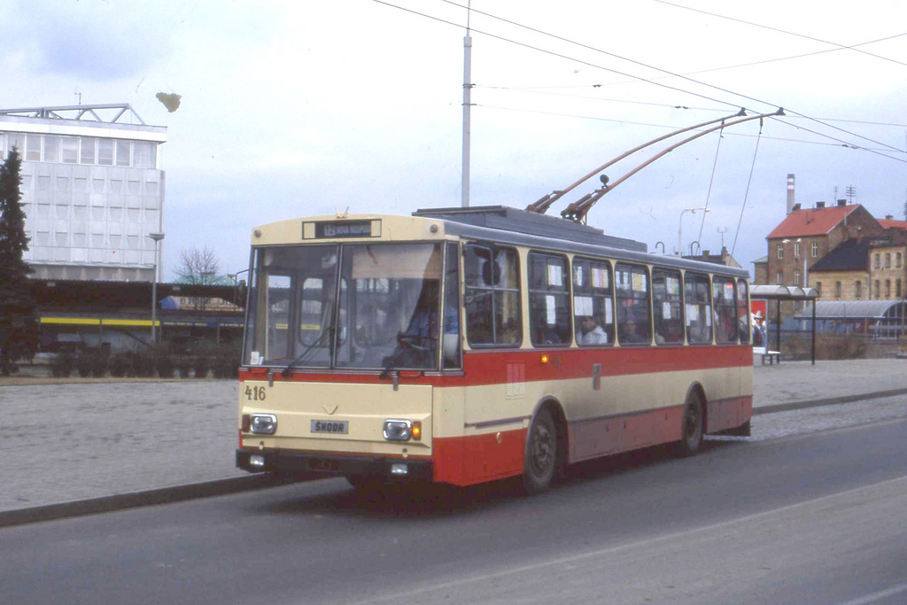 Пльзень, Škoda 14Tr08/6 № 416