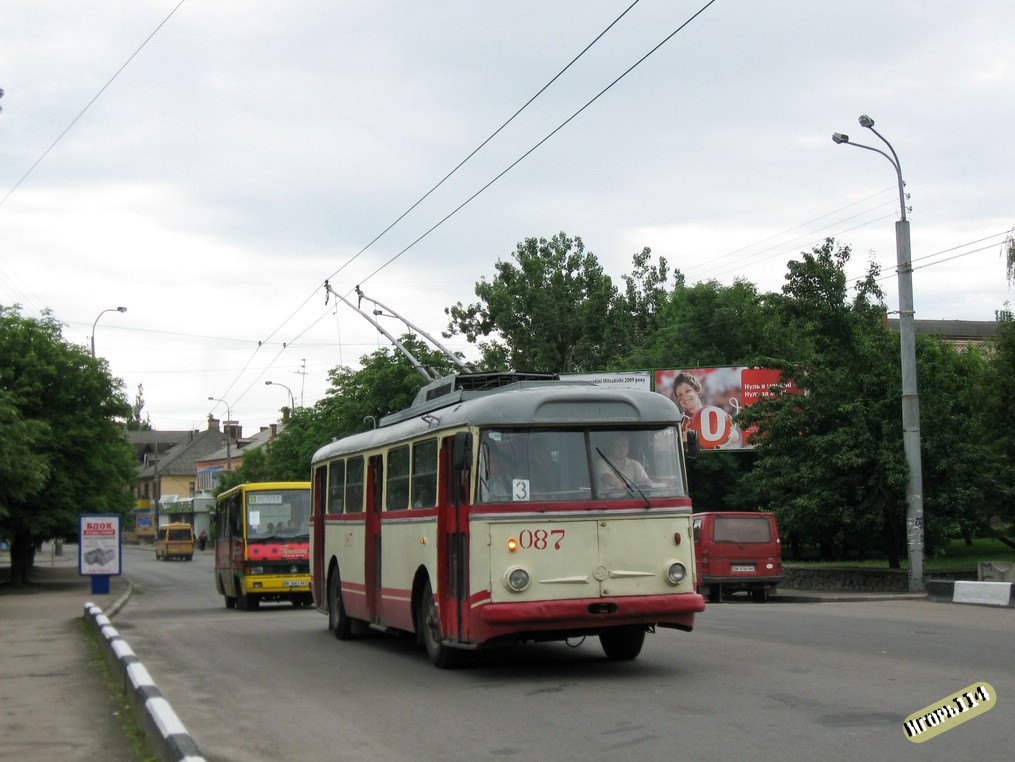 Ровно, Škoda 9TrH27 № 087