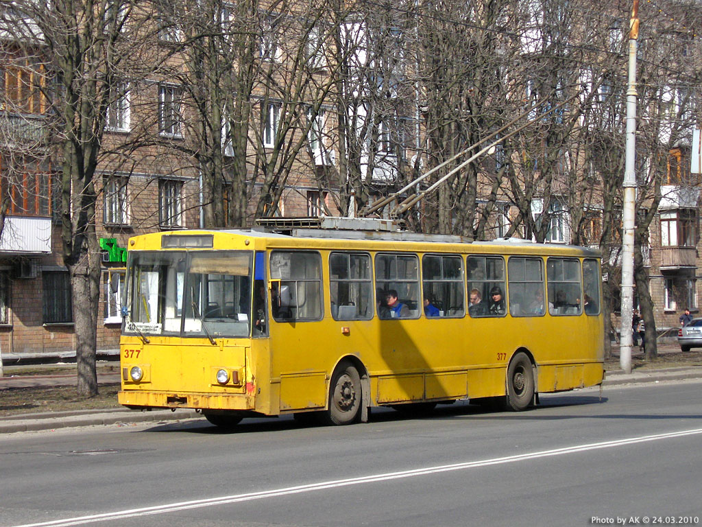 Киев, Škoda 14Tr02/6 № 377