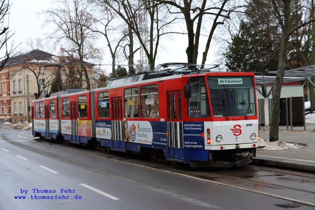 Штраусберг, Tatra KT8D5 № 21