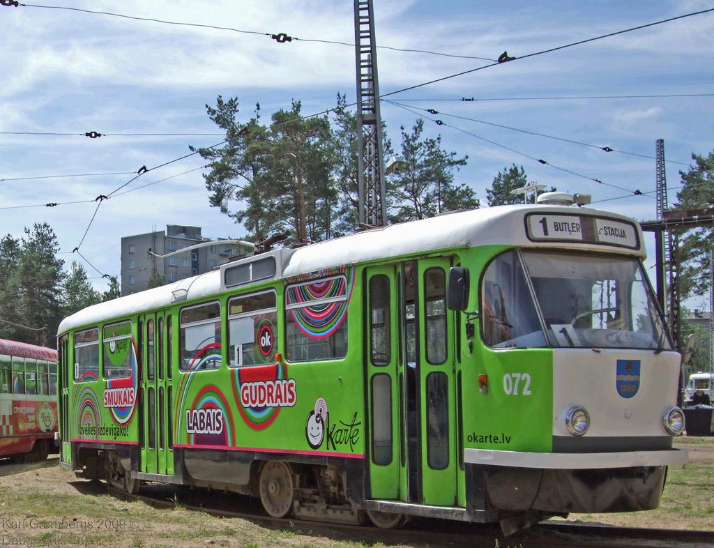 Daugavpils, Tatra T3DC1 Nr. 072