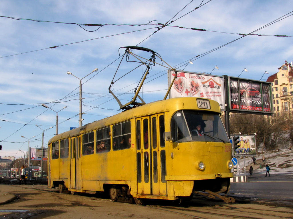 Харьков, Tatra T3SU № 334