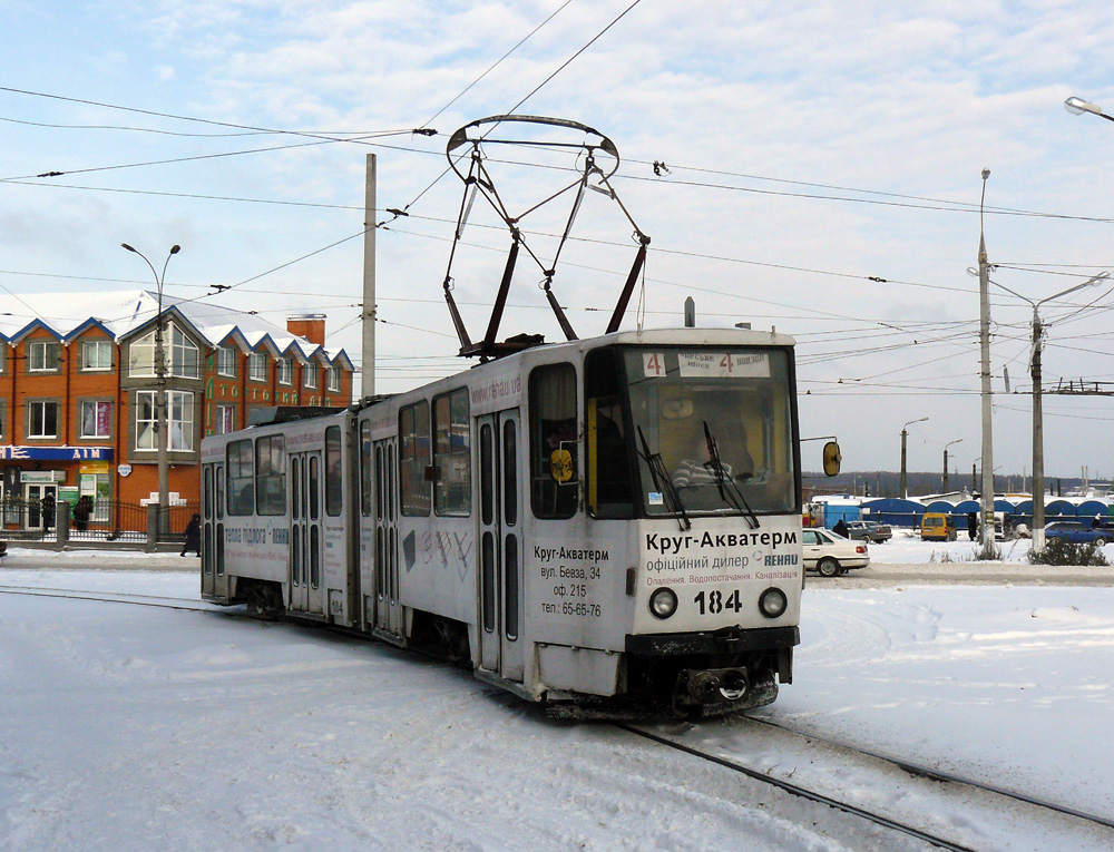 Vinnyica, Tatra KT4SU — 184