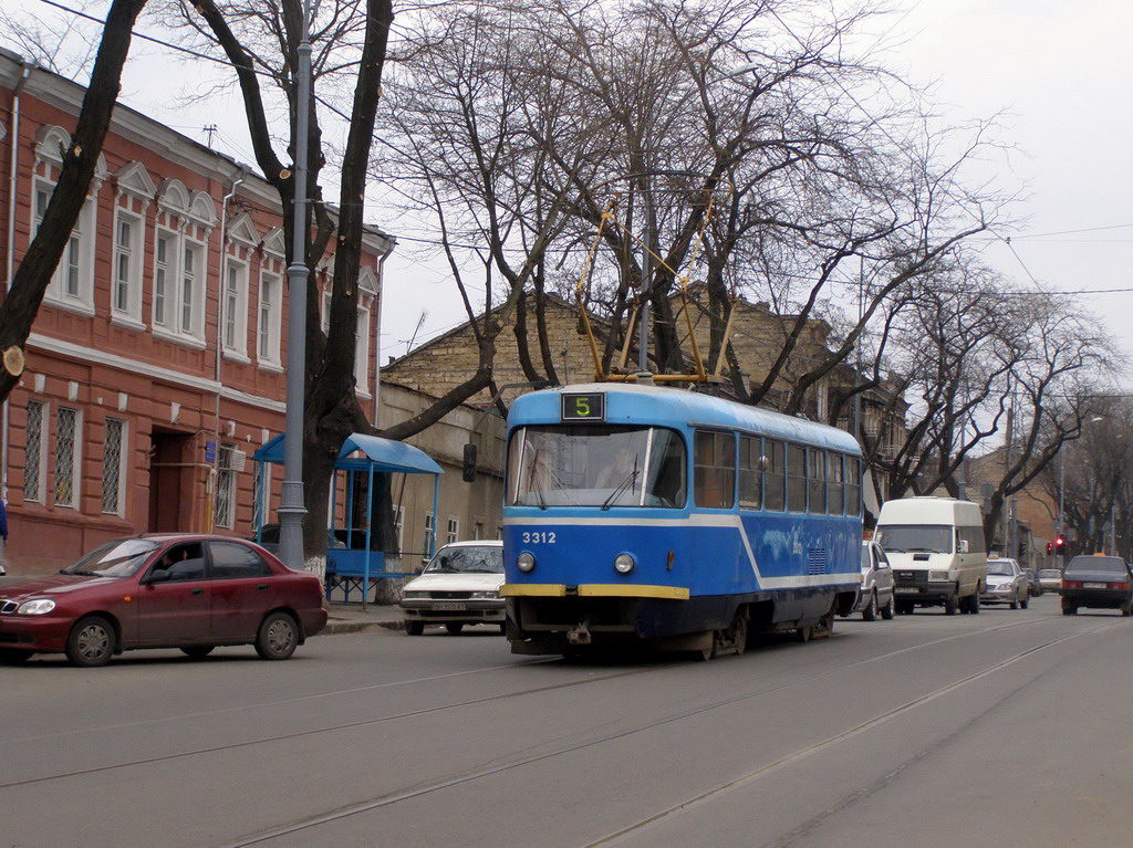 Odesa, Tatra T3R.P č. 3312