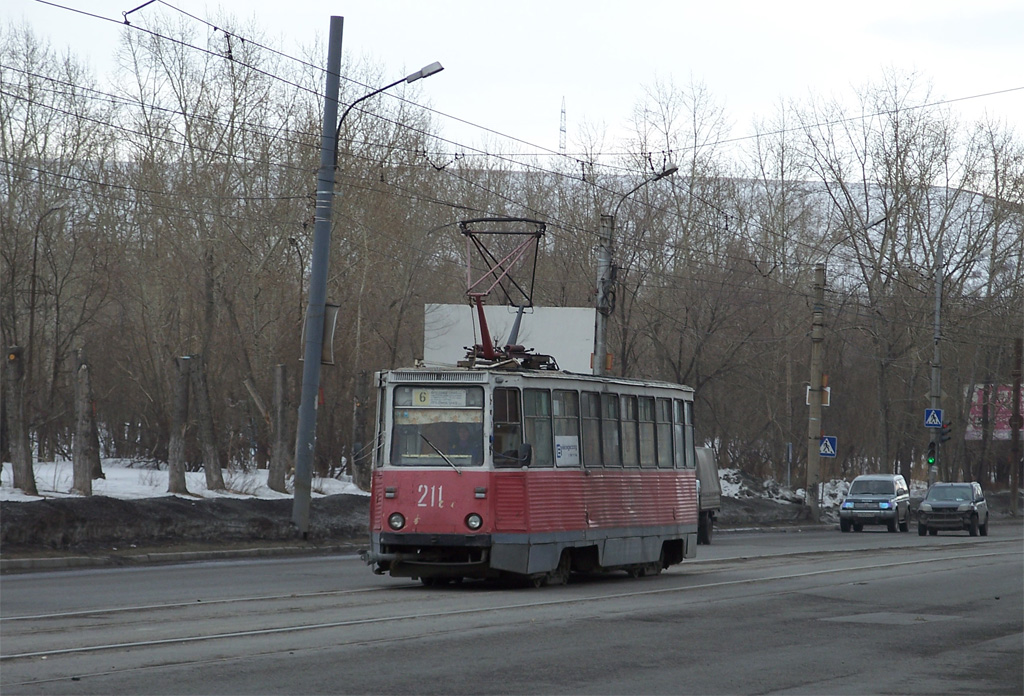 Красноярск, 71-605 (КТМ-5М3) № 211