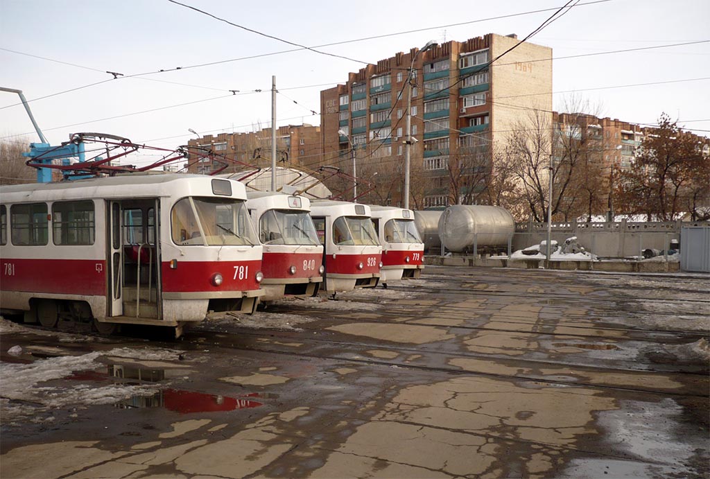 Szamara, Tatra T3SU — 781; Szamara — Gorodskoye tramway depot