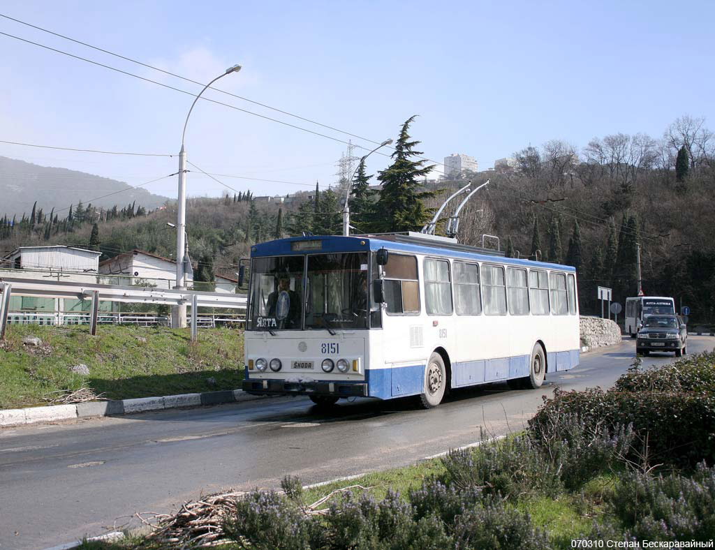 Крымский троллейбус, Škoda 14Tr11/6 № 8151
