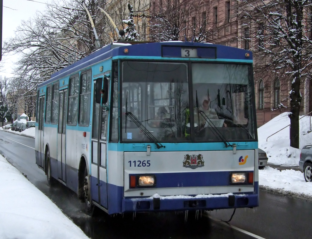 Рига, Škoda 14Tr13/6 № 11265