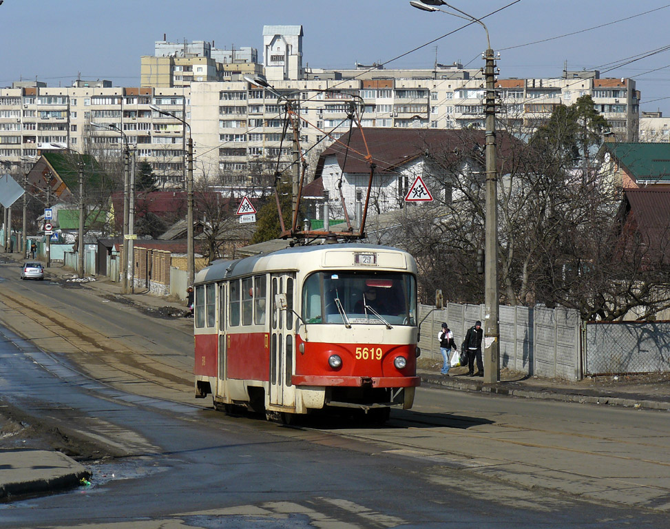 Киев, Tatra T3SU № 5619