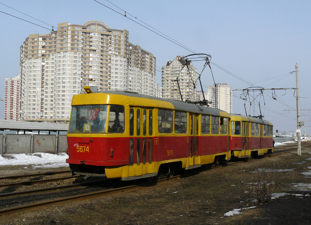 Kyjev, Tatra T3SU č. 5674