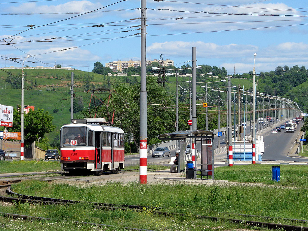 Nizhny Novgorod, Tatra T3SU GOH TRZ # 2681