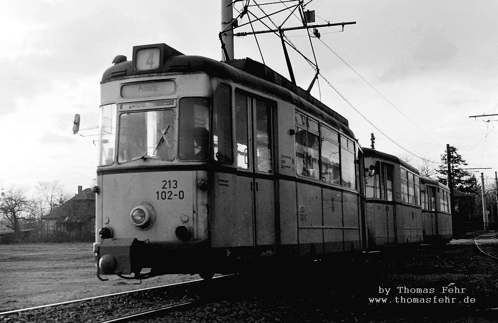Dresden, Gotha T57 № 213 102; Dresden — Old photos (tram)