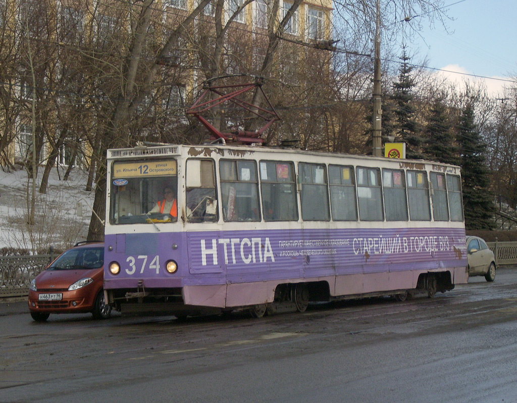 Нижний Тагил, 71-605 (КТМ-5М3) № 374