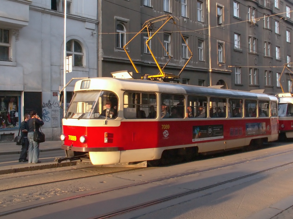 Прага, Tatra T3SUCS № 7089