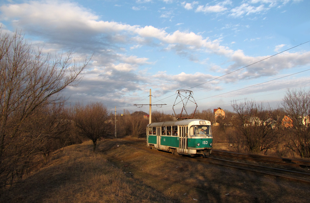 Донецк, Tatra T3SU № 153