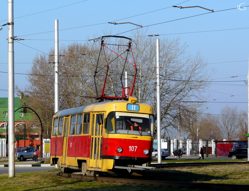 Краснодар, Tatra T3SU № 107