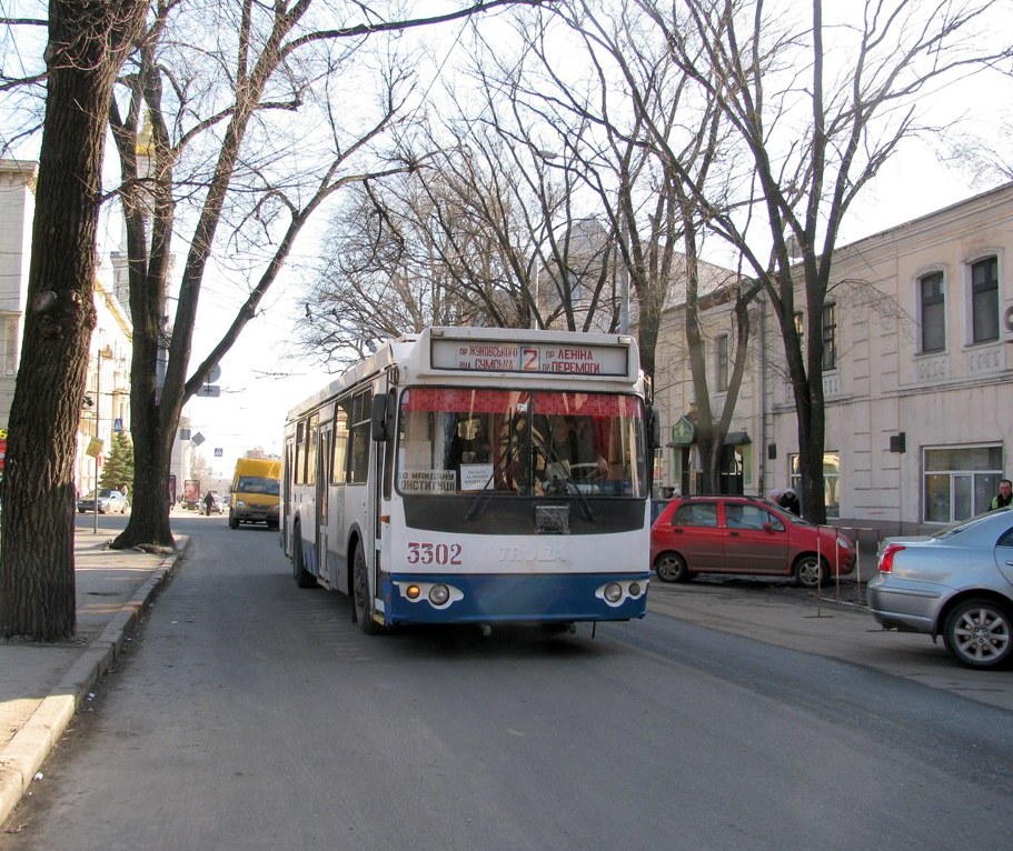 Харьков, ЗиУ-682Г-016.02 № 3302