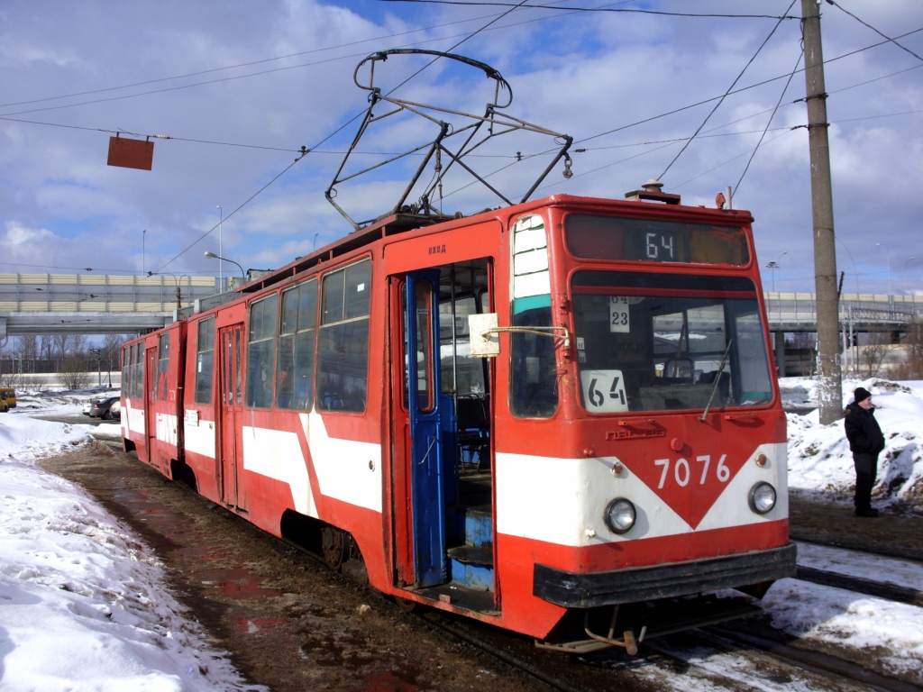 Санкт-Петербург, ЛВС-86К № 7076