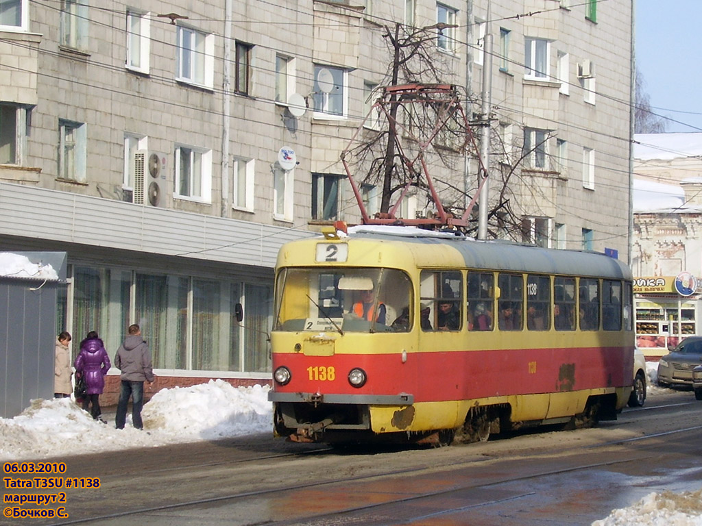 Ульяновск, Tatra T3SU № 1138