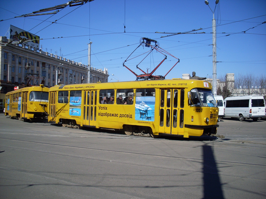 Днепр, Tatra T3SU № 1357