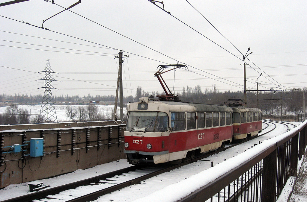 Крывы Рог, Tatra T3SU № 027