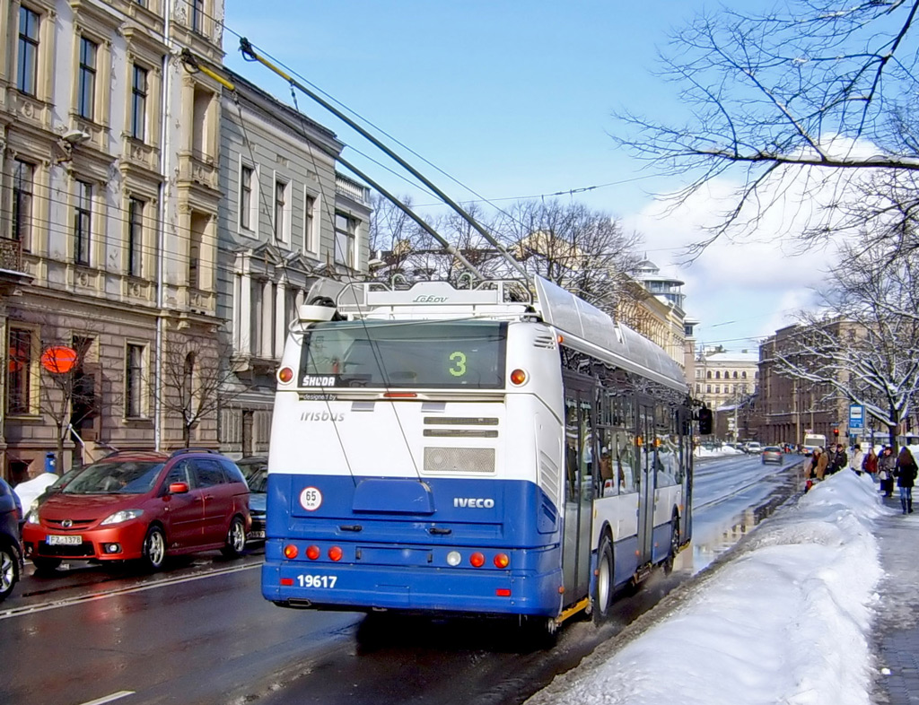 Рига, Škoda 24Tr Irisbus Citelis № 19617