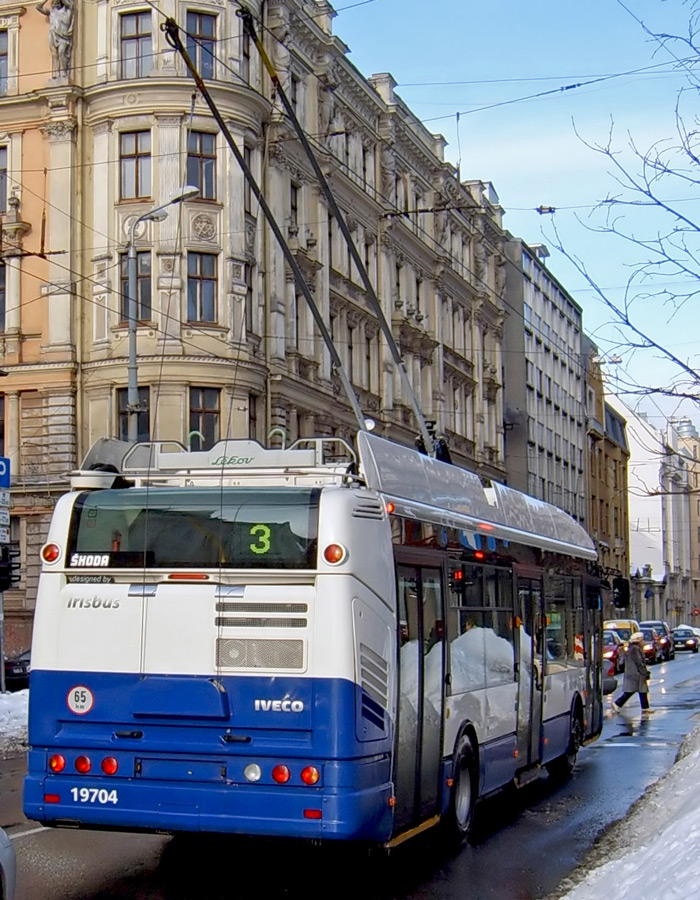 Рига, Škoda 24Tr Irisbus Citelis № 19704
