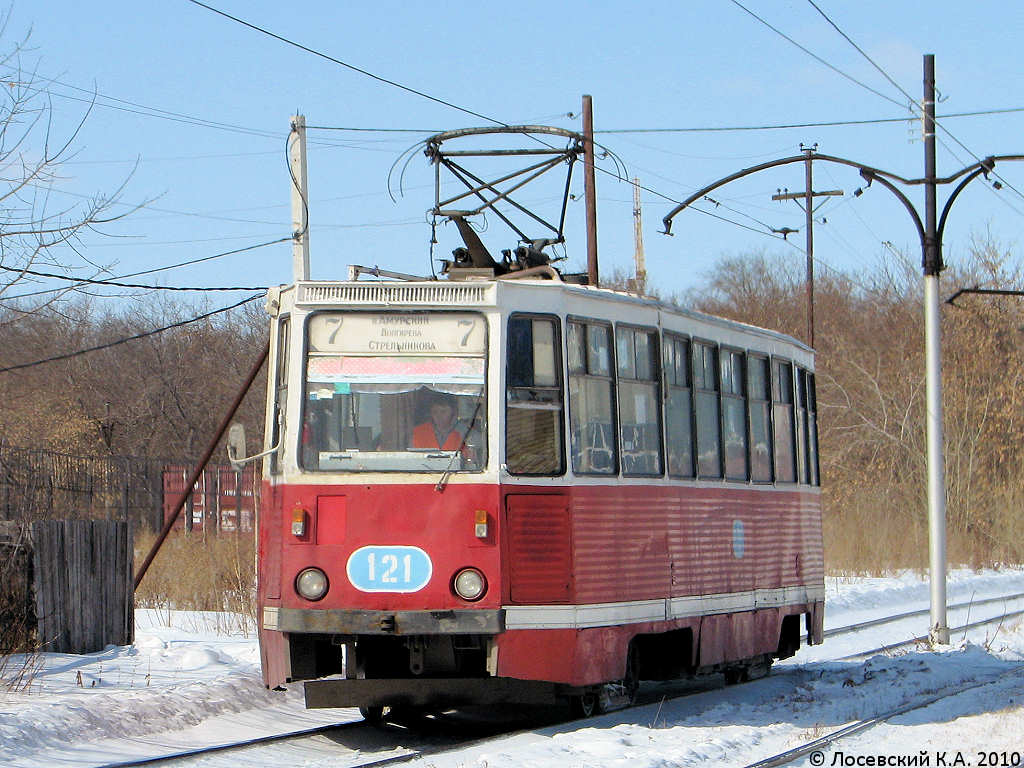 Омск, 71-605 (КТМ-5М3) № 121