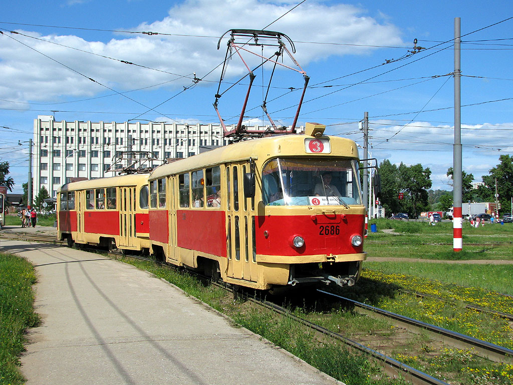 Nyizsnij Novgorod, Tatra T3SU — 2686