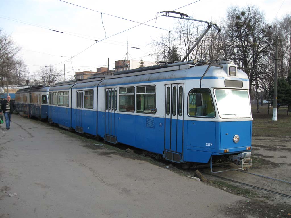 Винница, SWS/SIG/BBC Be 4/6 "Mirage" № 257; Винница — Поставка первой партии швейцарских вагонов