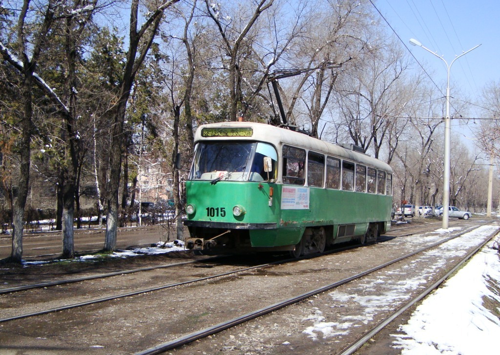 Алматы, Tatra T4D-MS № 1015