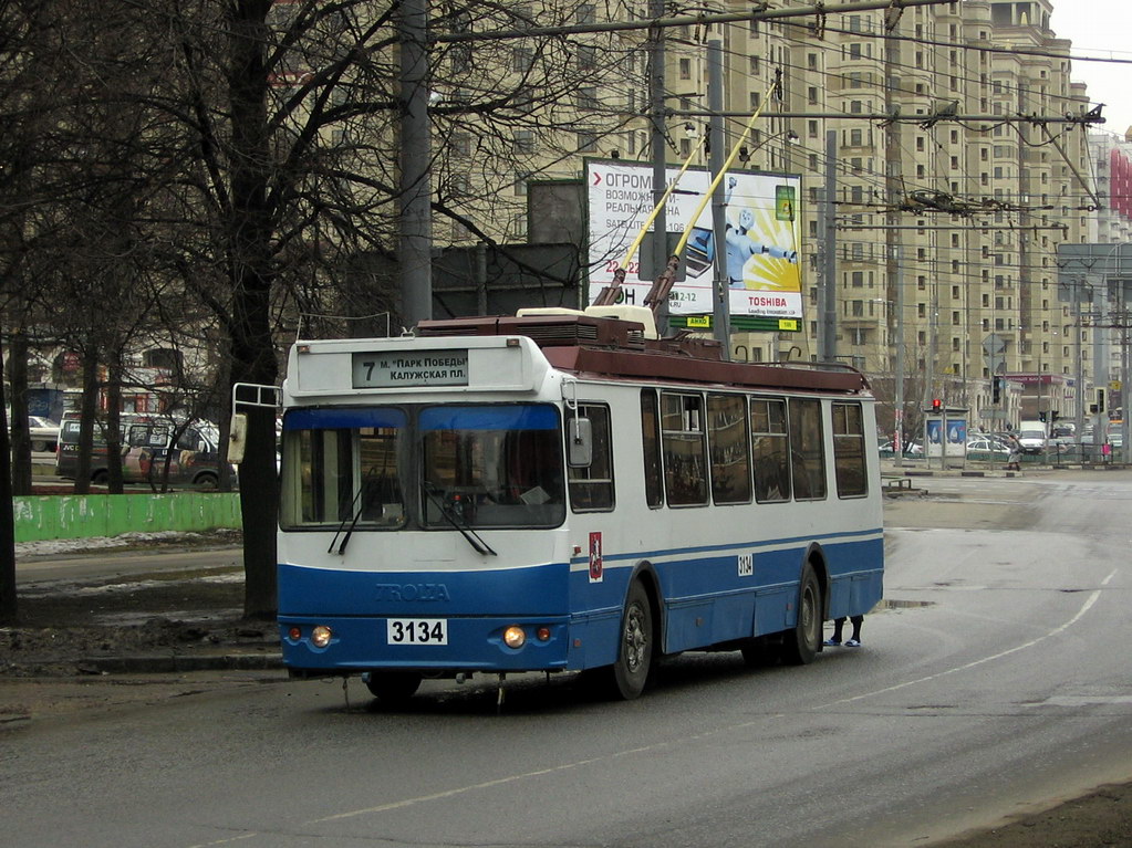 Москва, ЗиУ-682Г-016.02 (с широкой 1-й дверью) № 3134