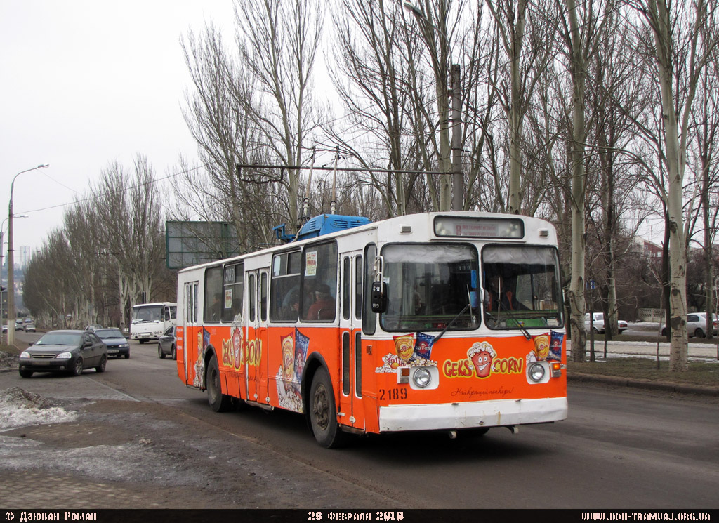 Донецк, ЗиУ-682В № 2189