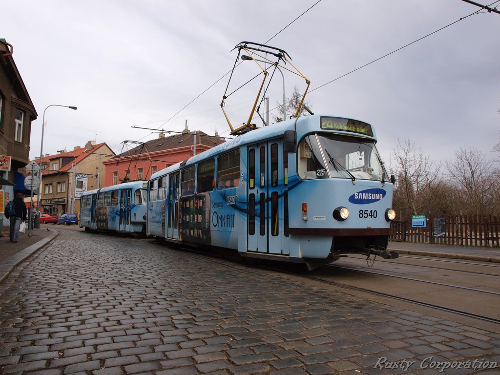 Prague, Tatra T3R.P Br. 8540