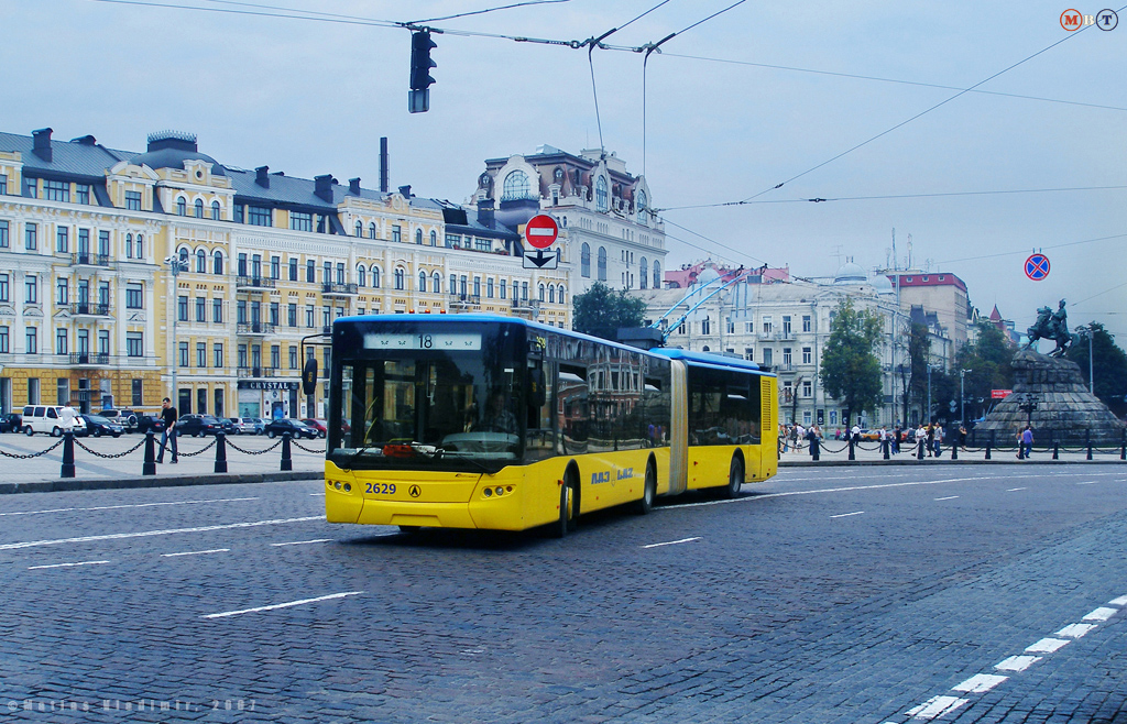 Киев, ЛАЗ E301D1 № 2629