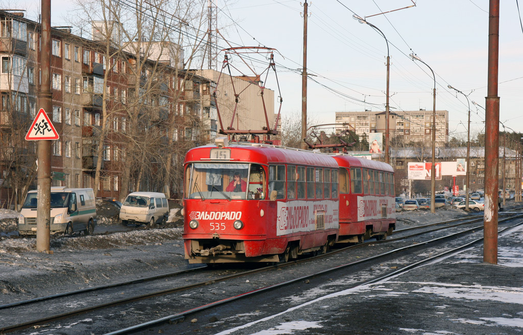 Екатеринбург, Tatra T3SU № 535