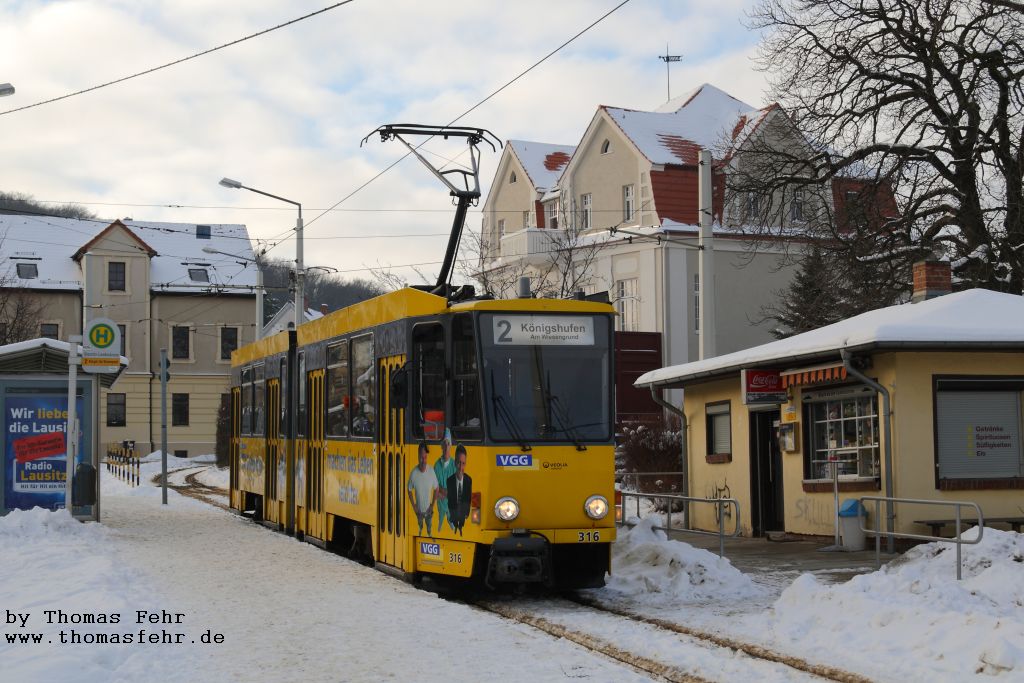 Гёрлиц, Tatra KT4DC № 316