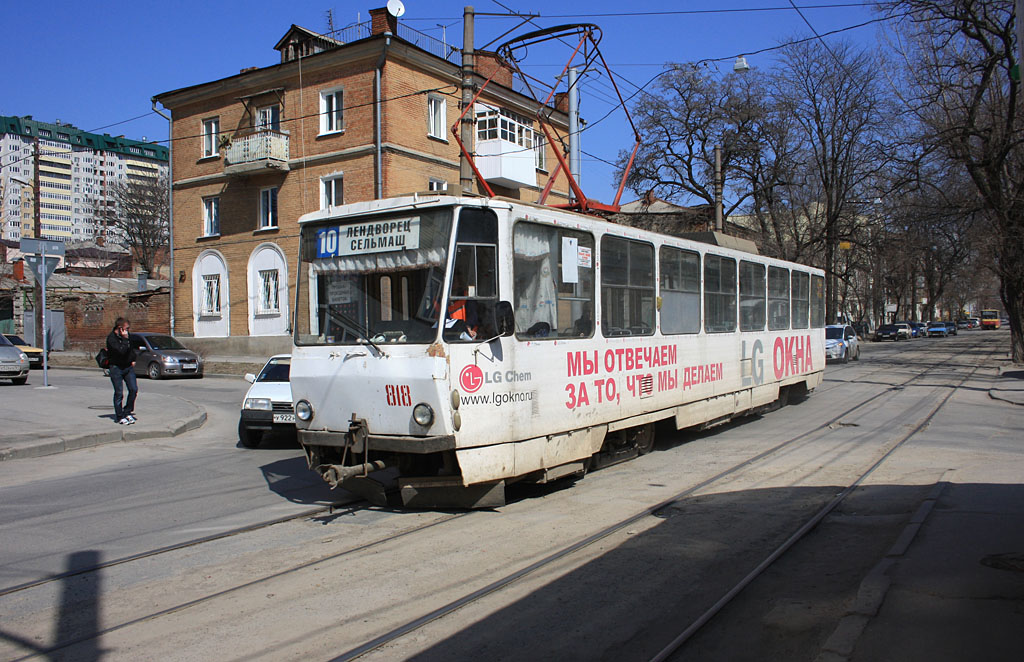 Ростов-на-Дону, Tatra T6B5SU № 818