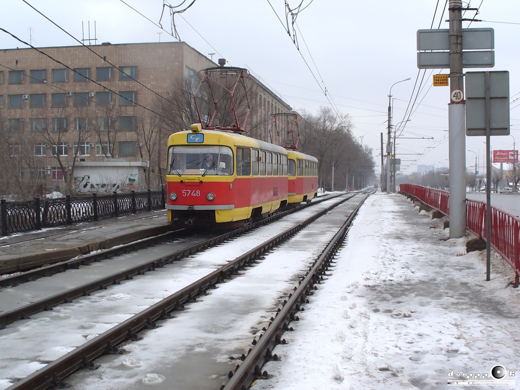 Volgográd, Tatra T3SU — 5748; Volgográd, Tatra T3SU — 5747