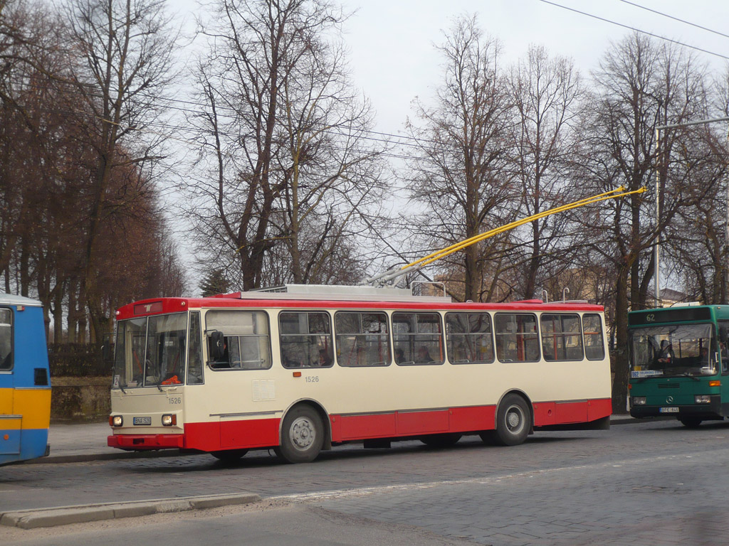Вильнюс, Škoda 14Tr02/6 № 1526