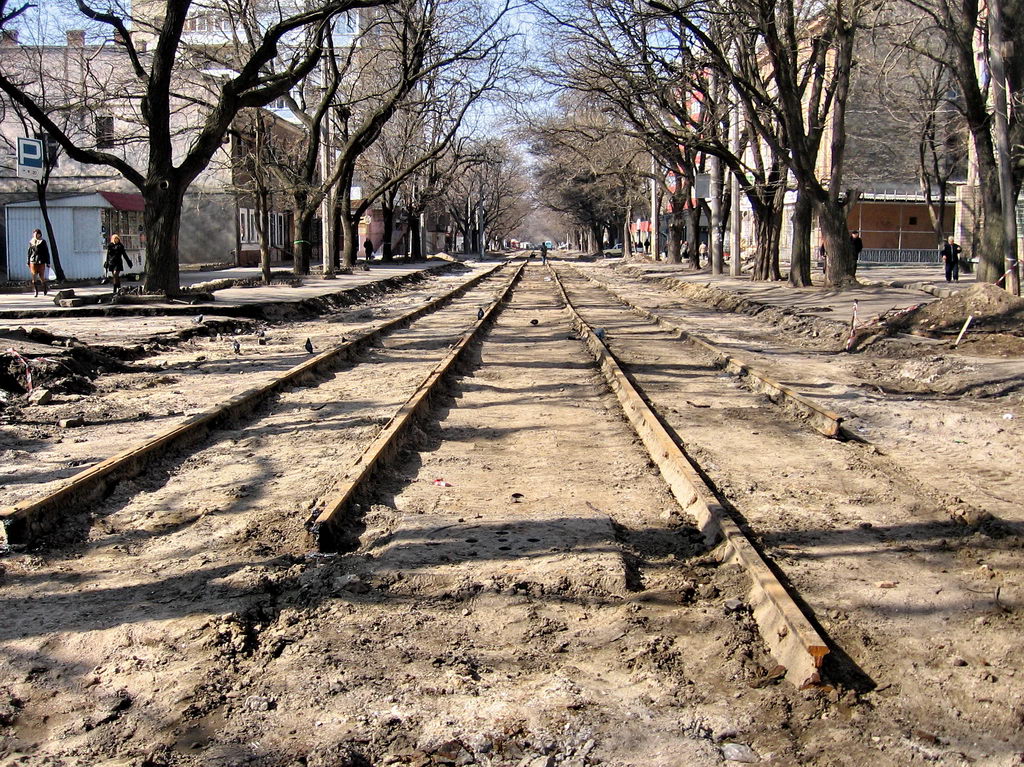 Одесса — 2007 — Реконструкция Колонтаевской улицы